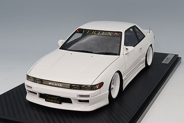 イグニッションモデル 1/18 VERTEX S13 シルビア ホワイト