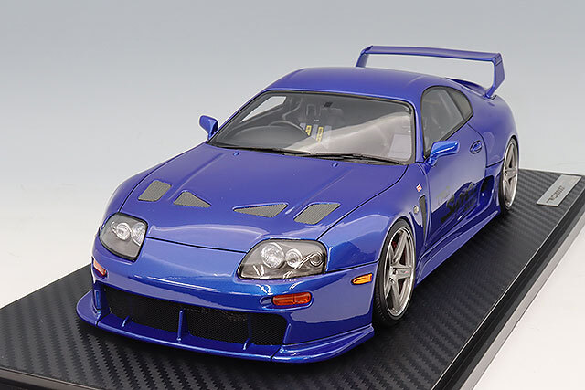 イグニッションモデル 1/18 トヨタ スープラ (A80) TRD 3000GT ブルー