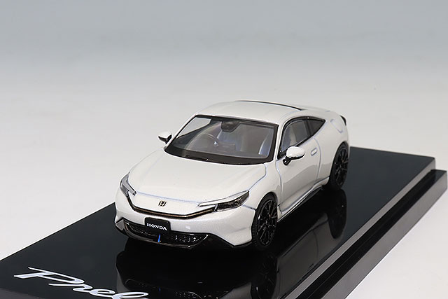 ホビージャパン 1/43 ホンダ プレリュード 2025 ホワイト/ブラックルーフ