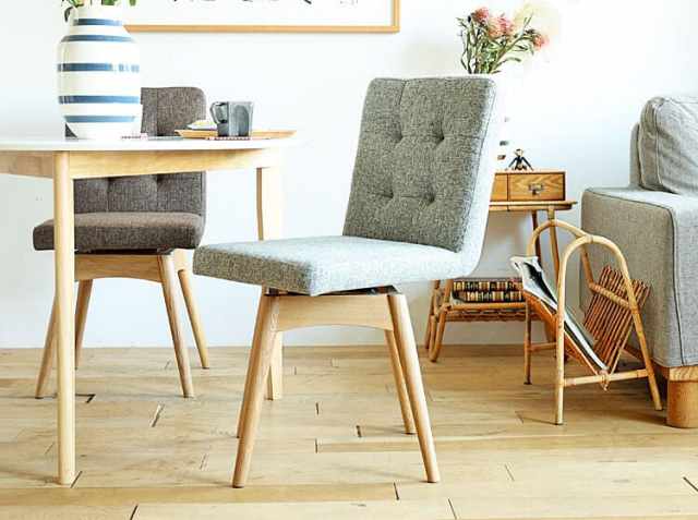 回転式ダイニングチェアー Marron(マロン)｜北欧・ヴィンテージ