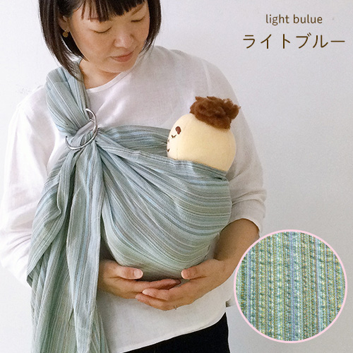 新生児から使える沖縄子育て良品のベビースリング。出産祝いなどの