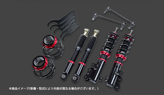 次回入荷時期未定】【スズキ】【ワゴンR】MH23S B-MAX車高調 LEON