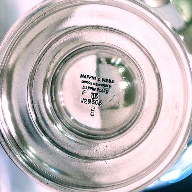 中古】Mappin&Webb (マッピン&ウェッブ)家庭用2点コーヒーセット MW