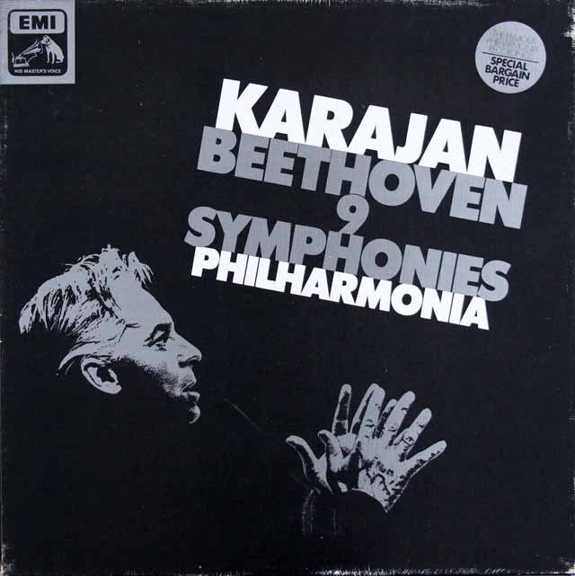 LP レコード カラヤンのベートーヴェン/交響曲全集 英EMI 3318
