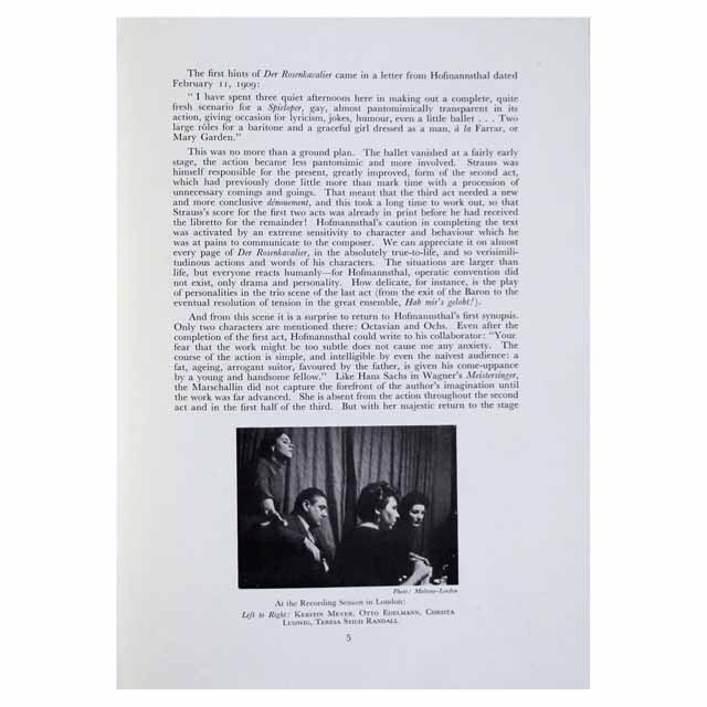 LP レコード モノラル・オリジナル盤 カラヤンのR.シュトラウス/「ばら