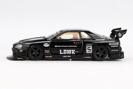 MINI GT 1/64 (ダイキャスト製) Nissan LB-ER34 Super Silhouette