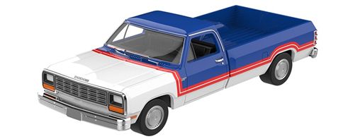 グリーンライト 1/64 (ダイキャスト製) 1981 Dodge Ram ? America 250