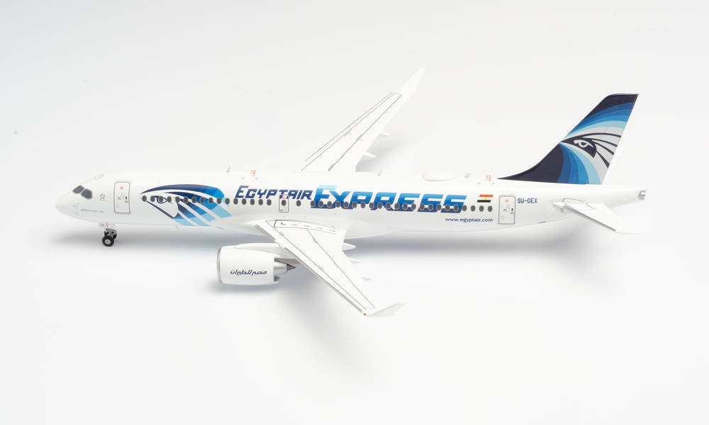 herpa wings 1/200 A220-300 エジプト航空 エクスプレス SU-GEX ガリバー