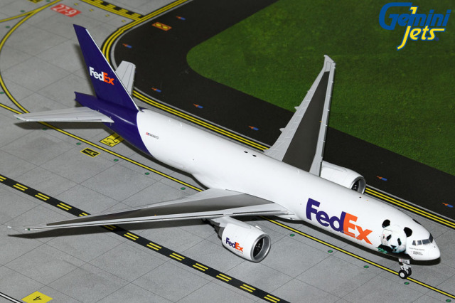 Gemini Jets 1/200 (ダイキャスト製) 777-200LRF FedEx 