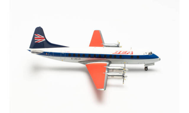 herpa wings 1/200 Vickers Viscount 800 英国欧州航空 “Speedjack