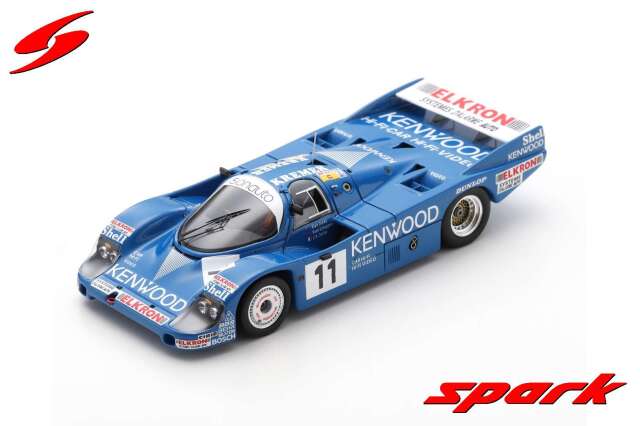 Spark (スパーク) 1/43 Porsche 956 No.11 6th 24H Le Mans 1984 A