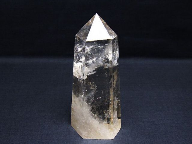 パワーストーン 天然石 虹入りヒマラヤ水晶六角柱[T60-27003]