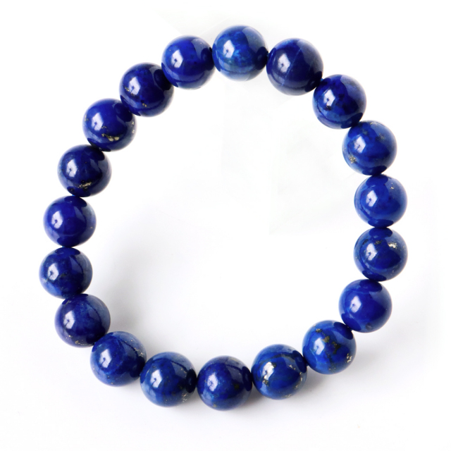 ラピスラズリ ブレスレット 10-11mm 12月 誕生石 天然石 パワーストーン