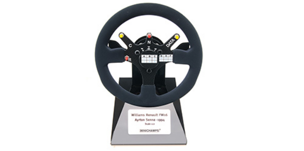 ミニチャンプス 1/2 ステアリングホイール ウィリアムズ FW16