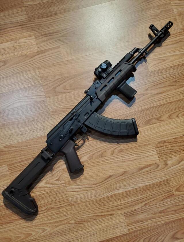 WII TECH マルイAKM GBB用MIDWESTタイプレールガスチューブ