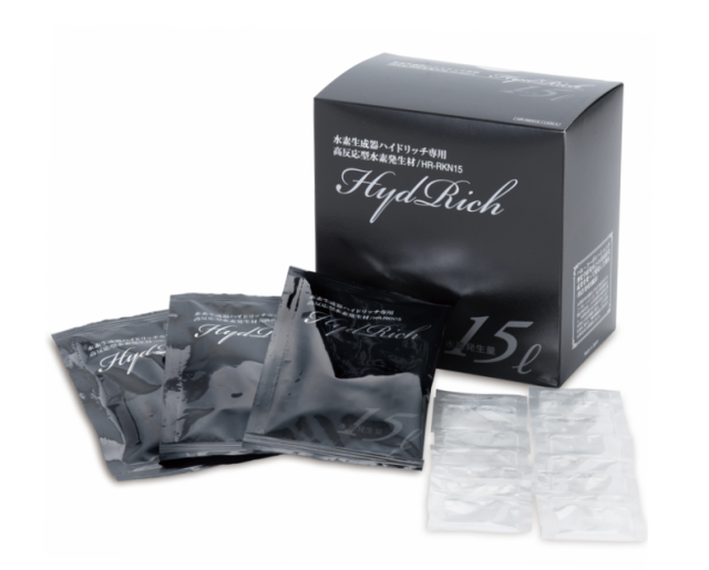 水素ガス吸入器ハイドリッチ 水素発生材15包 医師監修 日本製 電源