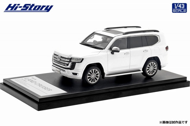 Hi-Story 1/43 Toyota LAND CRUISER ZX (2021) プレシャスホワイトパール