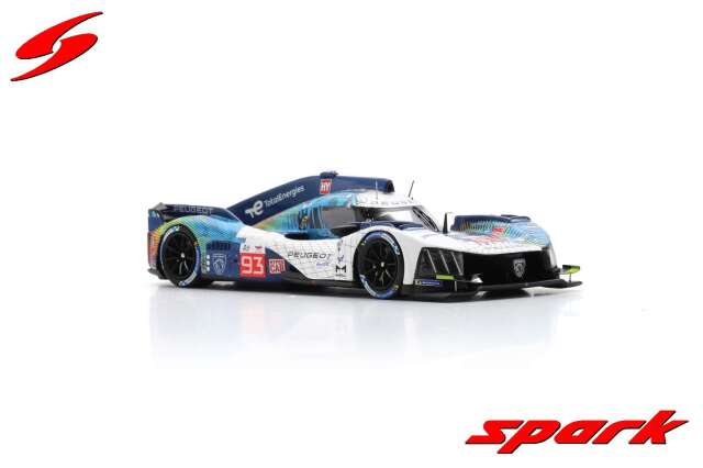 Spark 1/43 Peugeot 9X8 No.93 PEUGEOT TOTALENERGIES 8th Le Mans 24H