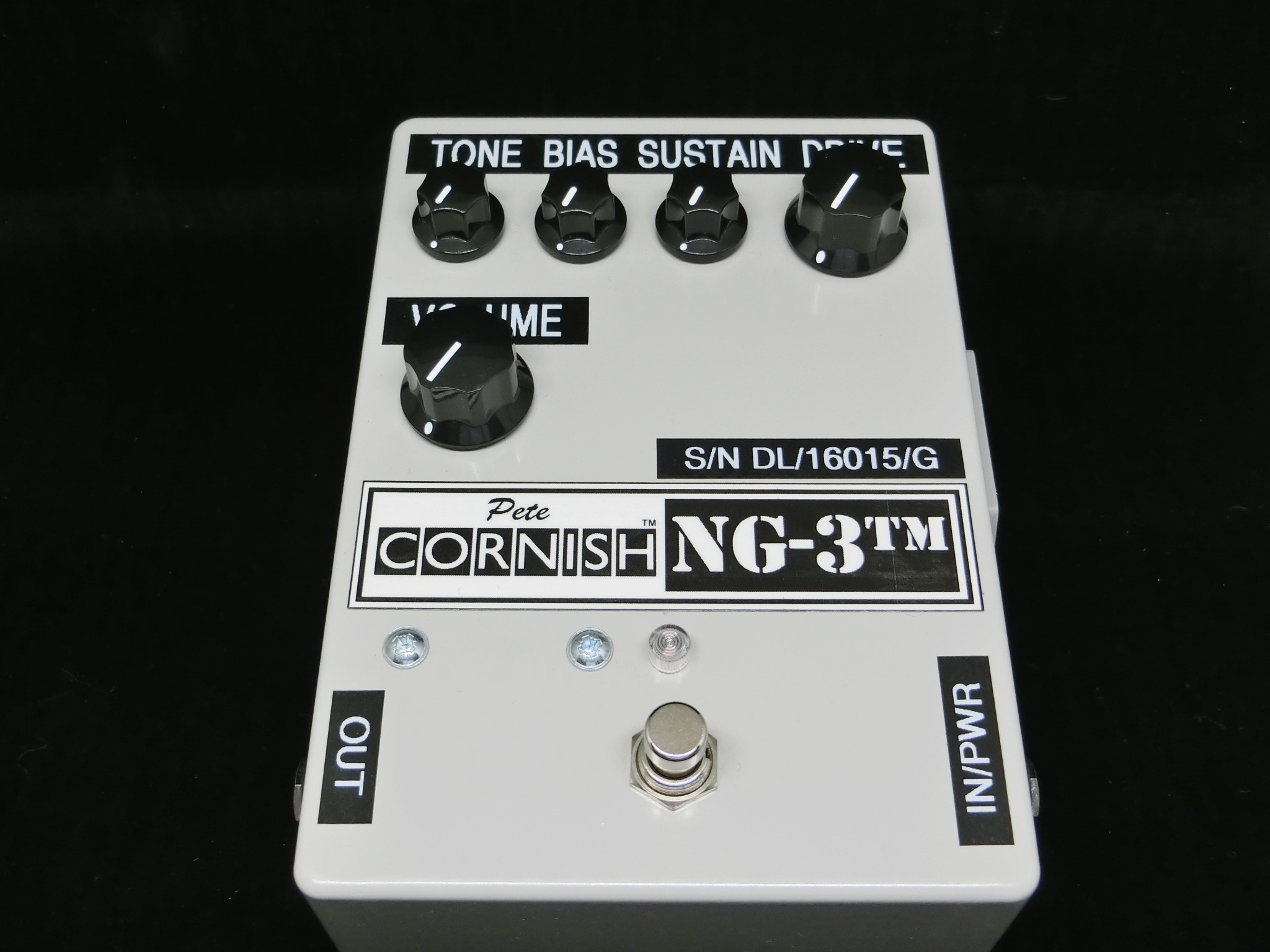 PeteCORNISH「NG-3(FUZZ + WITH B/T SINGLE TONE AND BIAS CONTROLS