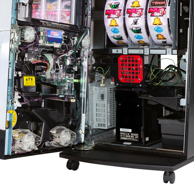 スロット固定台ラウンドキャスター付き【安定】【移動ラクラク