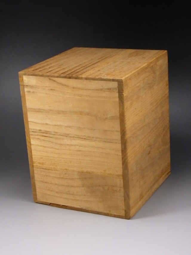 薄田浩司（益子焼刷毛目色絵扁壺花入れ）