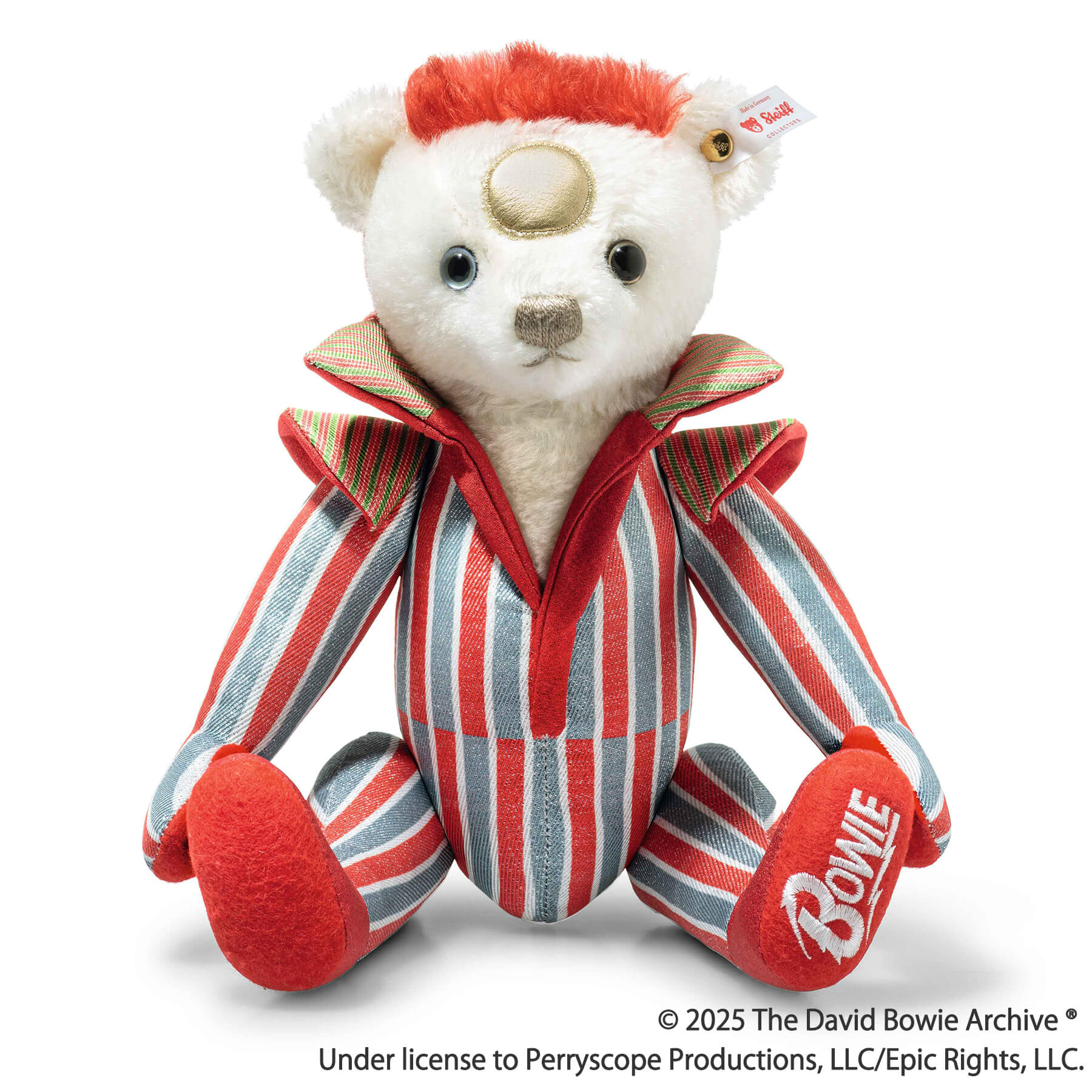 シュタイフ・ロックス！ デヴィッド・ボウイ | ドイツ最高級テディベア