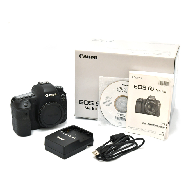 中古】デジタル一眼レフ キヤノン EOS 6D Mark II【B】15日間保証