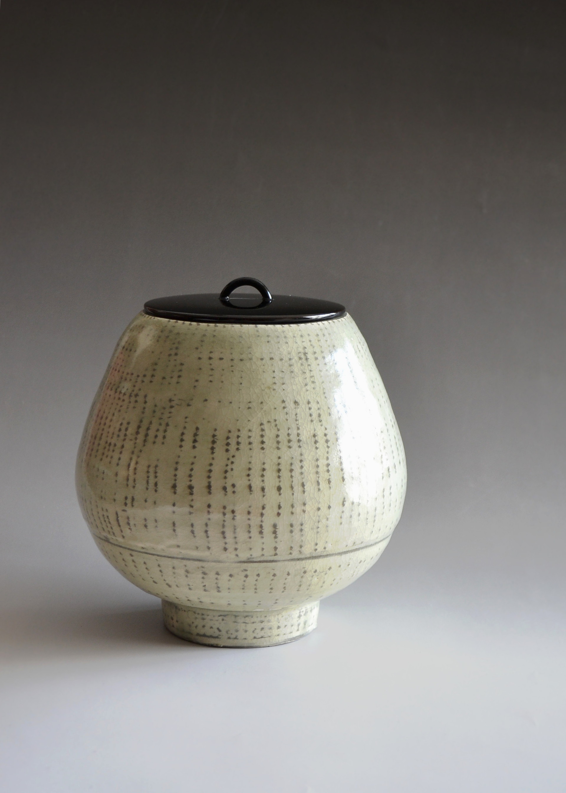 三島水指 吉田明作 Antique Sam's Collection