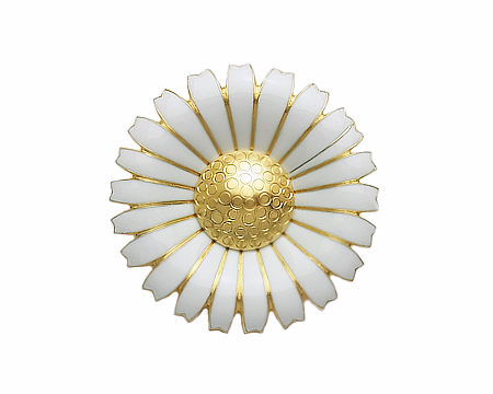 ジョージ ジェンセン] ブローチ デイジー 50mm － マルグレーテ 2