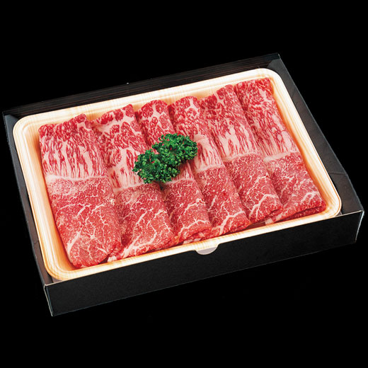 鹿児島黒牛 A4ランク もも・ウデ赤身薄切 新村畜産ギフト通販