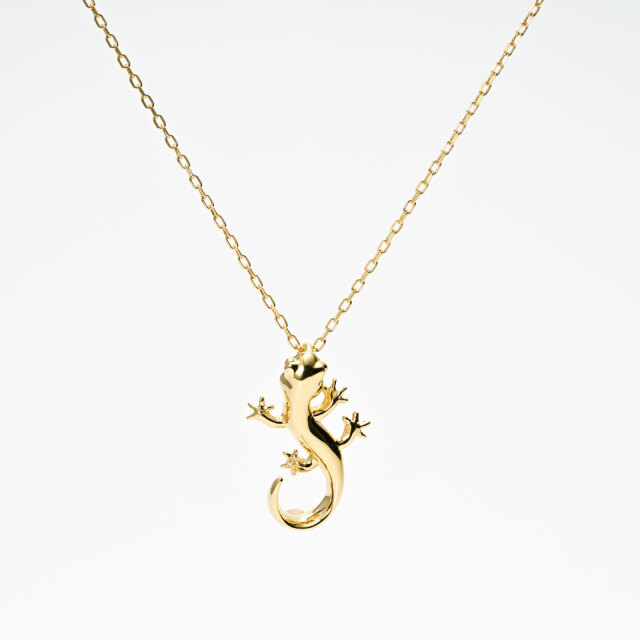 ネックレス シルバー925/K18イエローゴールドコーティング(JL