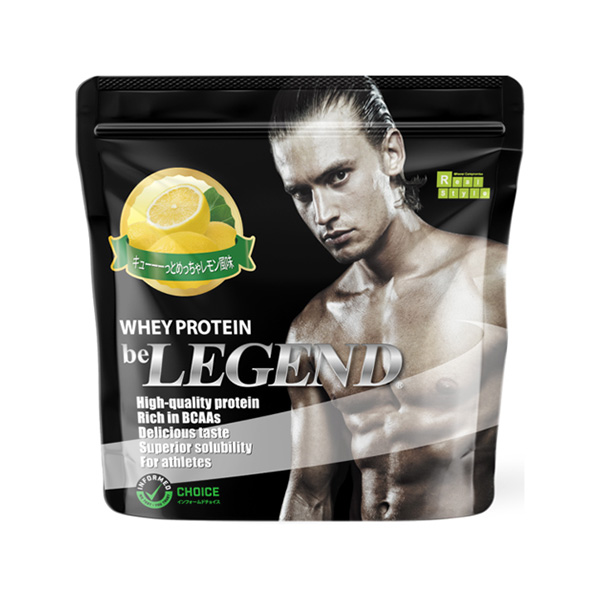 ビーレジェンド ホエイプロテイン キューーーっとめっちゃレモン風味