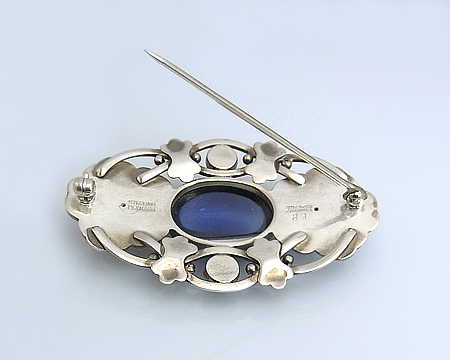 ジョージ ジェンセン] ヴィンテージ ブローチ ＃89 （シンセティック