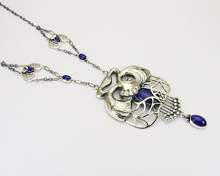 ジョージ ジェンセン] ペンダント ＃1 （ラピスラズリ