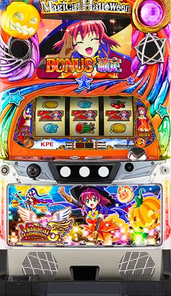 KPE マジカルハロウィン5実機 【コイン不要機付き】