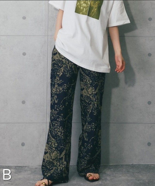 花柄パンツ 【品番: as2-5574】