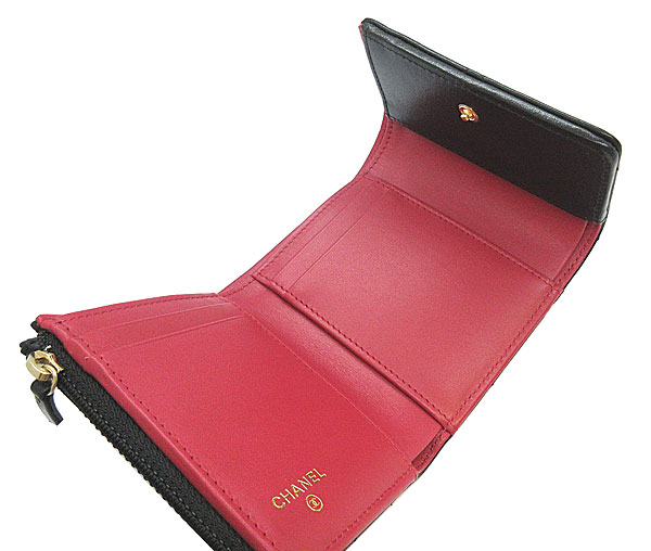 ≪ 新品 ≫ シャネル スモールフラップウォレット ミニ財布 ナイン