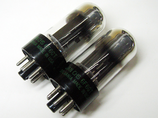 Sylvania JAN 6F6GT (MP) TubeWorks