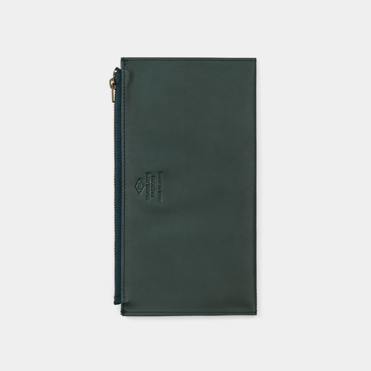 TF トラベラーズノート レザージッパーケース ブルー (07100681)