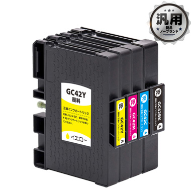 RICOH SGカートリッジ Lサイズ GC42（K,C,M,Y）H 純正：日本最大級の