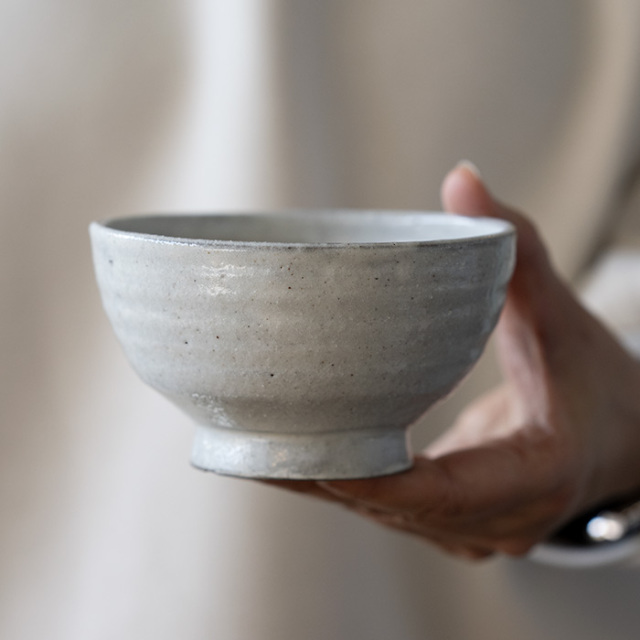 和食器 | ご飯茶碗｜粉引飯碗 (SS-126) 作家「佐々木好正」