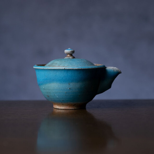 茶器 |【共箱付】青宝瓶 (SOY-571) 作家「山田想」