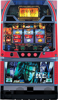 パチスロ実機 サミー 北斗の拳SE レイパネル 【4号機/アウトボックス