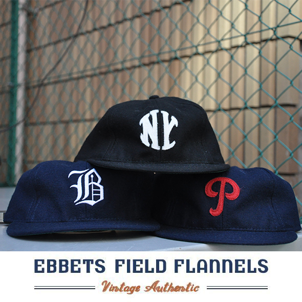EBBETS FIELD FLANNELS エベッツフィールドフランネルズ 6パネル BB