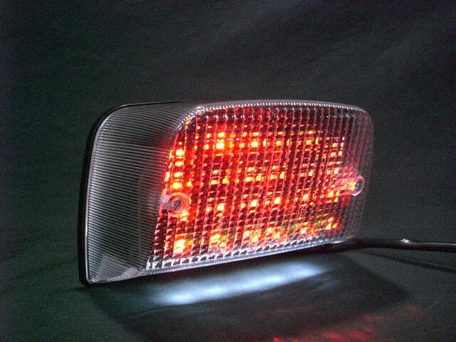 ゼファー400 LED テールランプ クリアー