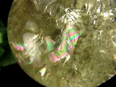 ☆大人気スフィア!!☆爽やかなライトカラー☆透明感抜群＆虹入り！☆金