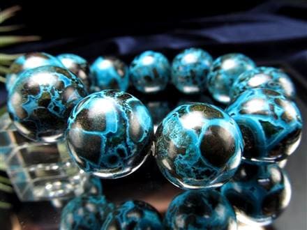 ☆目を引く色彩!!迫力巨珠☆日本初上陸！独特模様が魅力的☆富と繁栄を