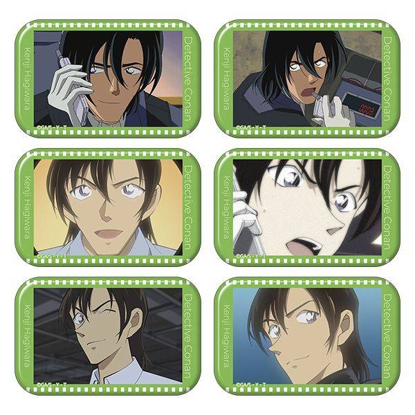 名探偵コナン 萩原研二 缶バッジ コナンプラザ ぱしゃこれ ハート缶