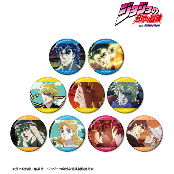 ジョジョ ワールド ホログラム缶バッジ コレクション ブチャラティ 10