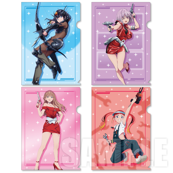 グリッドマン ユニバース』宇宙船表紙オマージュクリアファイル4枚